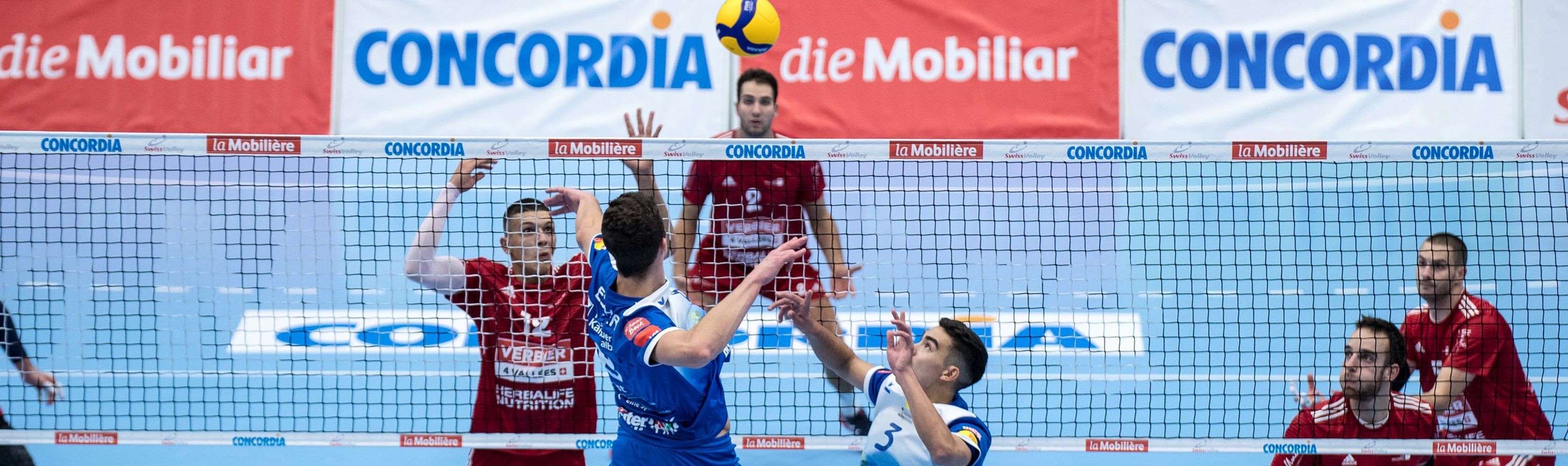 CONCORDIA is official partner from Swiss Volley